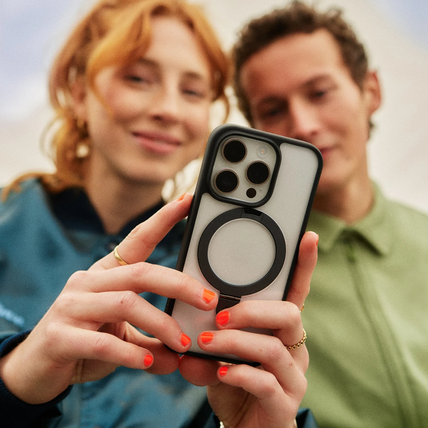 Clear Matte Magic Stand Basic Case 11 Clear Matte Magic Stand Basic Case - Image 11