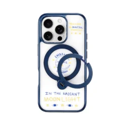 ArtCollab X Peter Midnight Moonlight Titanium Magic Stand Pro Case For IPhone