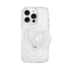White Lace Magic Stand Pro Case For IPhone