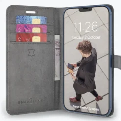 Apple IPhone 12 Pro Max - Vintage Leather Wallet Phone Case -Union Store 2ndimageGrey 6