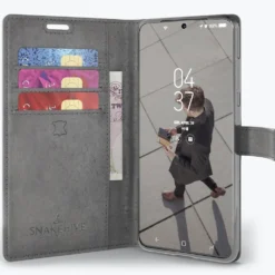 Samsung Galaxy S20 - Vintage Leather Wallet Phone Case -Union Store 2ndimageGrey cda042c0 ceeb 4228 ad77 f3e1f81f929e