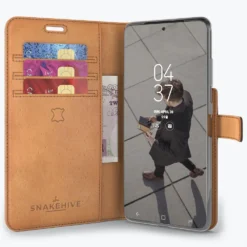 Samsung Galaxy S21 Ultra - Vintage Leather Wallet Phone Case -Union Store 2ndimageTan 7 9dd9b5cc 12ca 4b96 b2b1 26203c0c796f