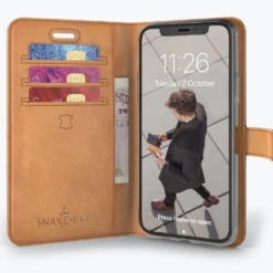 Apple IPhone 11 Pro Max - Vintage Leather Wallet Phone Case -Union Store 2ndimageTan 80b9c4dd c420 4291 8b6d 0fc37814b24e