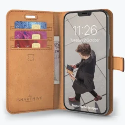 Apple IPhone 12 Mini - Vintage Leather Wallet Phone Case -Union Store 2ndimage dd68111a a1a7 480b 9706 ba77850fa734