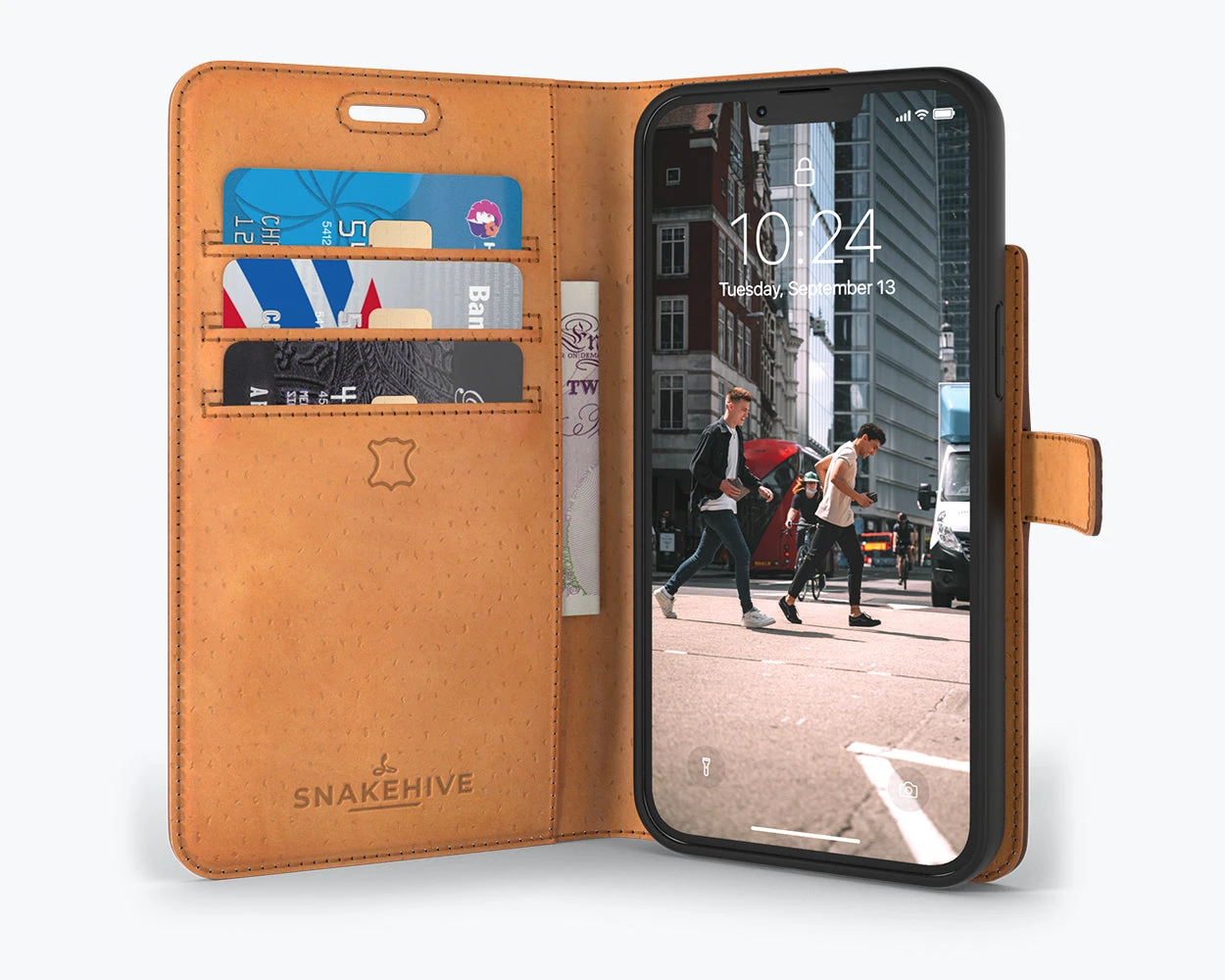 Apple IPhone 13 Pro Max - Vintage Leather Wallet Phone Case 8 Apple IPhone 13 Pro Max - Vintage Leather Wallet Phone Case - Image 8