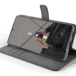 Samsung Galaxy S20 FE - Vintage Leather Wallet Phone Case 30 Samsung Galaxy S20 FE - Vintage Leather Wallet Phone Case -Union Store 3ndimageGrey 1