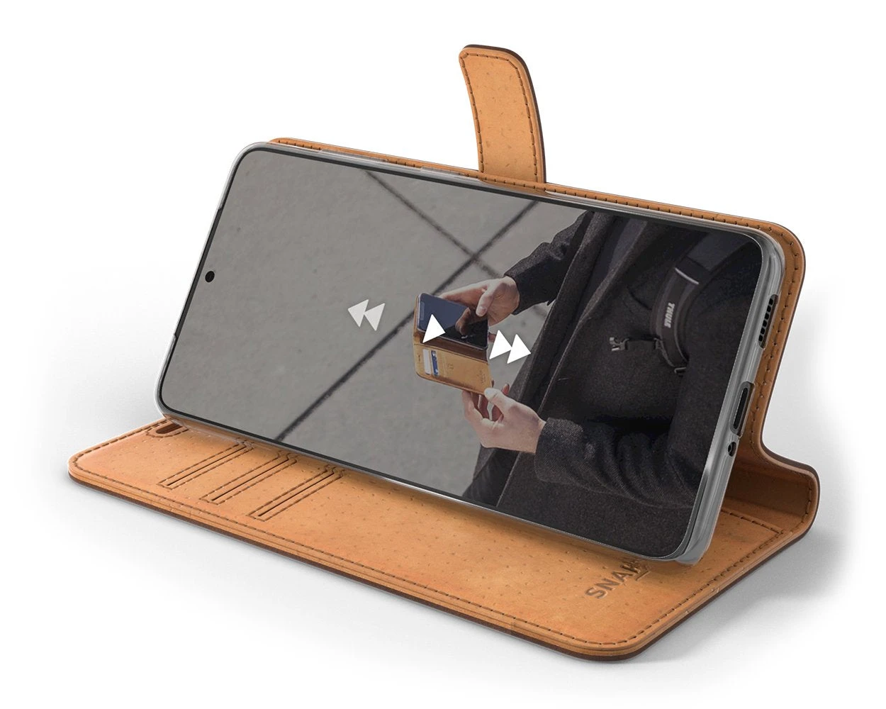 Samsung Galaxy S20 FE - Vintage Leather Wallet Phone Case 10 Samsung Galaxy S20 FE - Vintage Leather Wallet Phone Case - Image 10