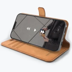 Apple IPhone 12 Mini - Vintage Leather Wallet Phone Case -Union Store 3rdImage 252ae867 d82f 457b bb46 12595ecdb6c3