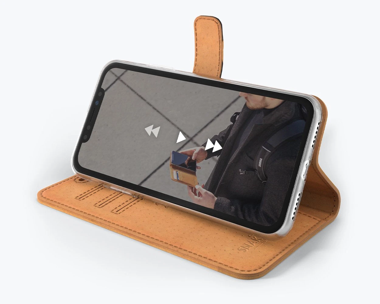 Apple IPhone XS Max - Vintage Leather Wallet Phone Case 9 Apple IPhone XS Max - Vintage Leather Wallet Phone Case - Image 9