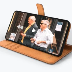 Samsung Galaxy S21 FE - Vintage Leather Wallet Phone Case -Union Store 3rdImagecopy 1