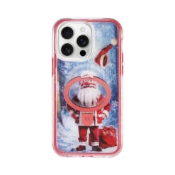 Christmas Santa Claus Air Cushion Magic Stand Case
