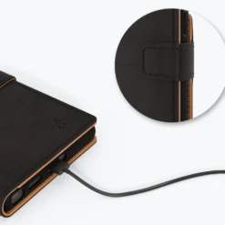 Samsung Galaxy S22 Ultra - Vintage Leather Wallet Phone Case -Union Store Black 2022 02 07T155730.560