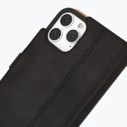 Apple IPhone 13 Pro - Vintage Leather Wallet Phone Case -Union Store Black 11