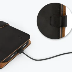 Apple IPhone 13 Mini - Vintage Leather Wallet Phone Case -Union Store Black 1 2d59c6ee 53df 4b64 8ddf 60b51c12b730