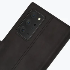 Samsung Galaxy Note 20 Ultra - Vintage Leather Wallet Phone Case -Union Store Black 40