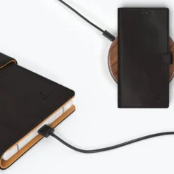 Samsung Galaxy Note 10 Plus - Vintage Leather Wallet Phone Case -Union Store Black 52