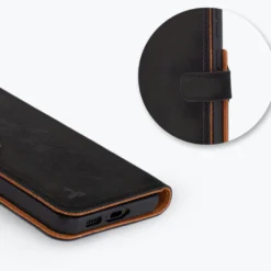 Samsung Galaxy S23 Plus - Vintage Leather Wallet Phone Case -Union Store Black 571b214d e2fc 4763 91c2 cc2925791c73