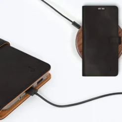 Samsung Galaxy S20 Ultra - Vintage Leather Wallet Phone Case -Union Store Black 69