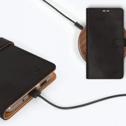 Samsung Galaxy S20 Plus - Vintage Leather Wallet Phone Case -Union Store Black 74