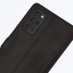 Samsung Galaxy S20 Plus - Vintage Leather Wallet Phone Case -Union Store Black 75