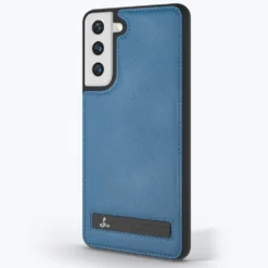 Samsung Galaxy S21 FE - Metro Leather Phone Case -Union Store Blue 6