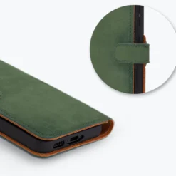 Samsung Galaxy S23 - Vintage Leather Wallet Phone Case -Union Store BottleGreen 0cf8695d cfe4 4fb4 8288 b68ac50ac628
