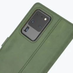 Samsung Galaxy S20 Ultra - Vintage Leather Wallet Phone Case -Union Store BottleGreen 18 17bb6a8b cc9a 4f05 b669 406b033623dc
