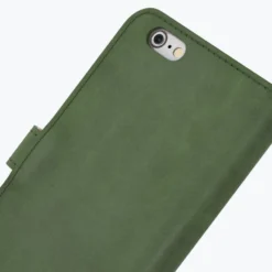 Apple IPhone 6/6S - Vintage Leather Wallet -Union Store BottleGreen 27