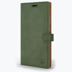 Samsung Galaxy Note 20 Ultra - Vintage Leather Wallet Phone Case -Union Store BottleGreen 29