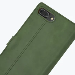 Apple IPhone 8 Plus - Vintage Leather Wallet Phone Case -Union Store BottleGreen 2 eac5381f f29c 4596 859e 430cf6a95459