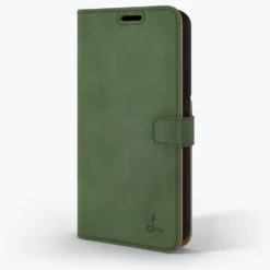 Samsung Galaxy S22 Plus - Vintage Leather Wallet Phone Case -Union Store BottleGreen 63