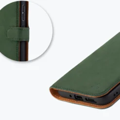 Samsung Galaxy A54 - Vintage Leather Wallet Phone Case -Union Store BottleGreen 898d34dd b555 4750 a4c2 4993182b3a46 1