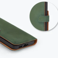 Samsung Galaxy S23 Plus - Vintage Leather Wallet Phone Case -Union Store BottleGreen ec2b7fed cae8 41a3 b019 acf4c737580a
