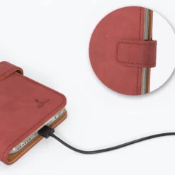 Apple IPhone 6/6S - Vintage Leather Wallet -Union Store Burgundy 23