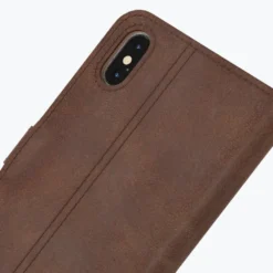 Apple IPhone X/XS - Vintage Leather Wallet Phone Case -Union Store CHestnutBrown 93f3b191 8c5f 4f1d b16c 0f4458fc79eb