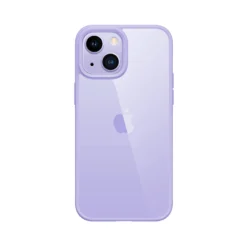 Clear Matte Basic Case -Union Store Casekooiphone14 14plusClearLockColorfulEdgeCasesPurpleMain scaled