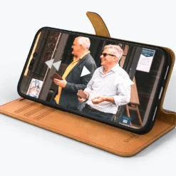 Apple IPhone 14 Pro - Vintage Leather Wallet Phone Case -Union Store Chestnut 2022 09 02T141403.601