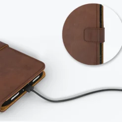 Apple IPhone 14 Pro - Vintage Leather Wallet Phone Case -Union Store Chestnut 2022 09 02T141437.365