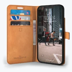 Apple IPhone 14 - Vintage Leather Wallet Phone Case 26 Apple IPhone 14 - Vintage Leather Wallet Phone Case -Union Store Chestnut 2022 09 02T150329.413