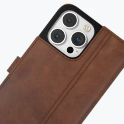 Apple IPhone 14 Pro Max - Vintage Leather Wallet Phone Case -Union Store Chestnut 2022 09 05T132459.788