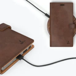 Samsung Galaxy Note 20 Ultra - Vintage Leather Wallet Phone Case -Union Store ChestnutBrown 18 6e1e8e6f ad42 4155 ae04 80b448cb27f7