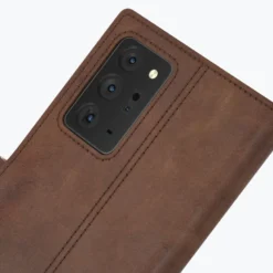 Samsung Galaxy Note 20 Ultra - Vintage Leather Wallet Phone Case -Union Store ChestnutBrown 19 5a979bb7 de02 4ab8 82d4 b41a407e6a1c