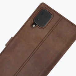 Samsung Galaxy A12 - Vintage Leather Wallet Phone Case -Union Store ChestnutBrown 2 6fa86975 a180 49ea 98c5 d316c01169cf