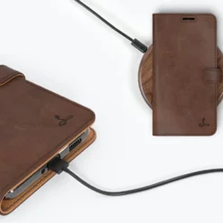 Samsung Galaxy S21 Ultra - Vintage Leather Wallet Phone Case -Union Store ChestnutBrown 62 1c3269bb 779e 4bae 868e 3118fc48d916