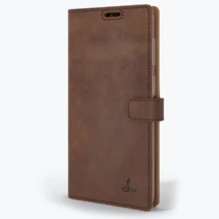 Samsung Galaxy A12 - Vintage Leather Wallet Phone Case