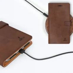 Apple IPhone 7 Plus - Vintage Leather Wallet Phone Case -Union Store Chestnut 22