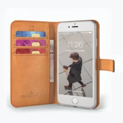 Apple IPhone 6/6S - Vintage Leather Wallet -Union Store Chestnut 26