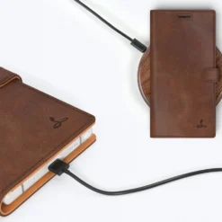 Samsung Galaxy Note 10 Plus - Vintage Leather Wallet Phone Case -Union Store Chestnut 33