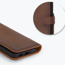 Samsung Galaxy S23 - Vintage Leather Wallet Phone Case -Union Store Chestnut 51802115 5ee7 41b1 a14c e2901d84af49