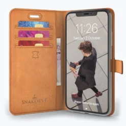 Apple IPhone 11 - Vintage Leather Wallet Phone Case -Union Store Chestnut 6ce57847 0aa2 4399 a894 4c0b95077ec1